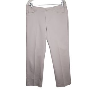 Christopher & Banks Women’s Straight Leg Kahki Dress Pants Size 12 Petite